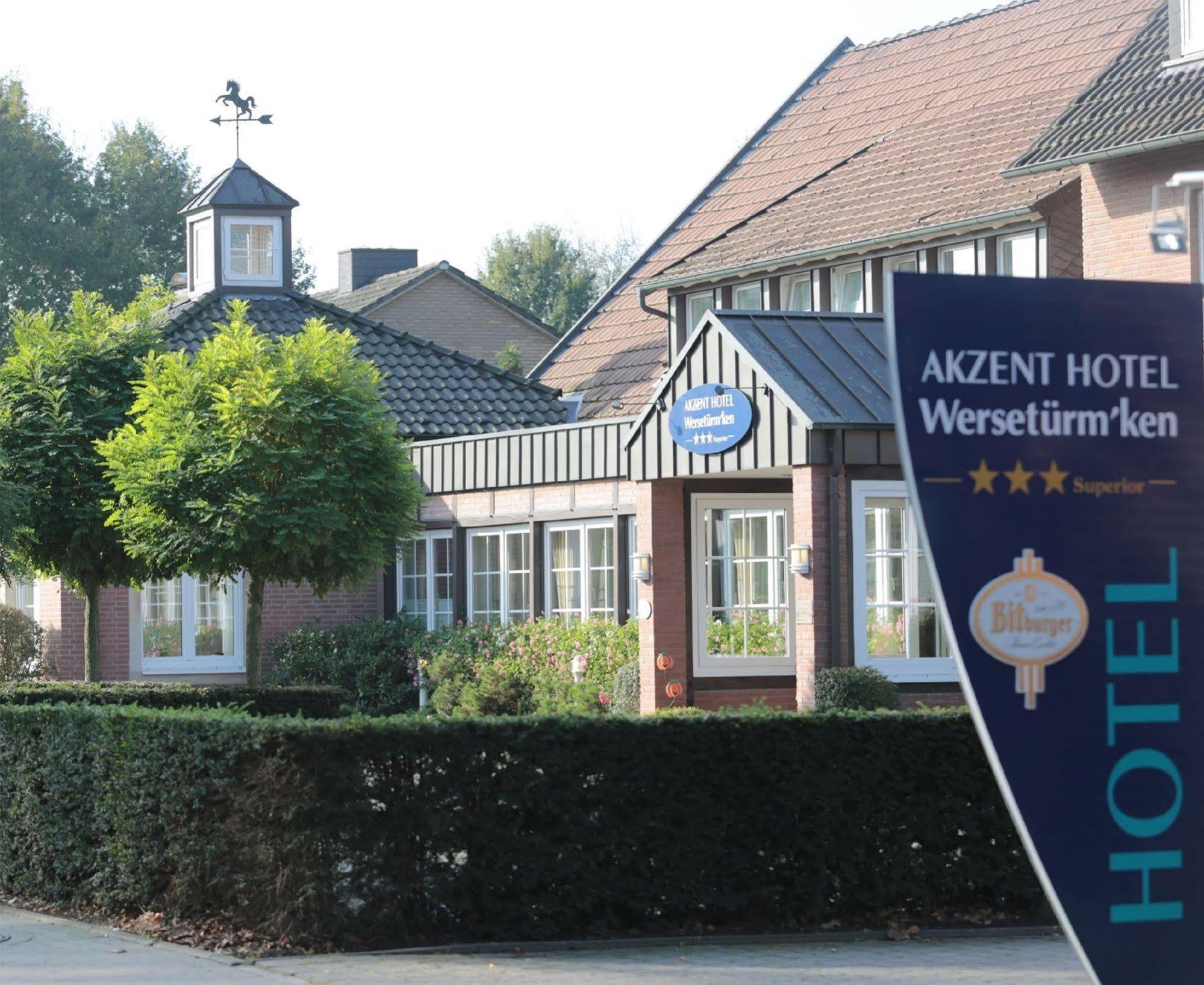 Akzent Hotel Wersetürm'ken Münster Exterior foto